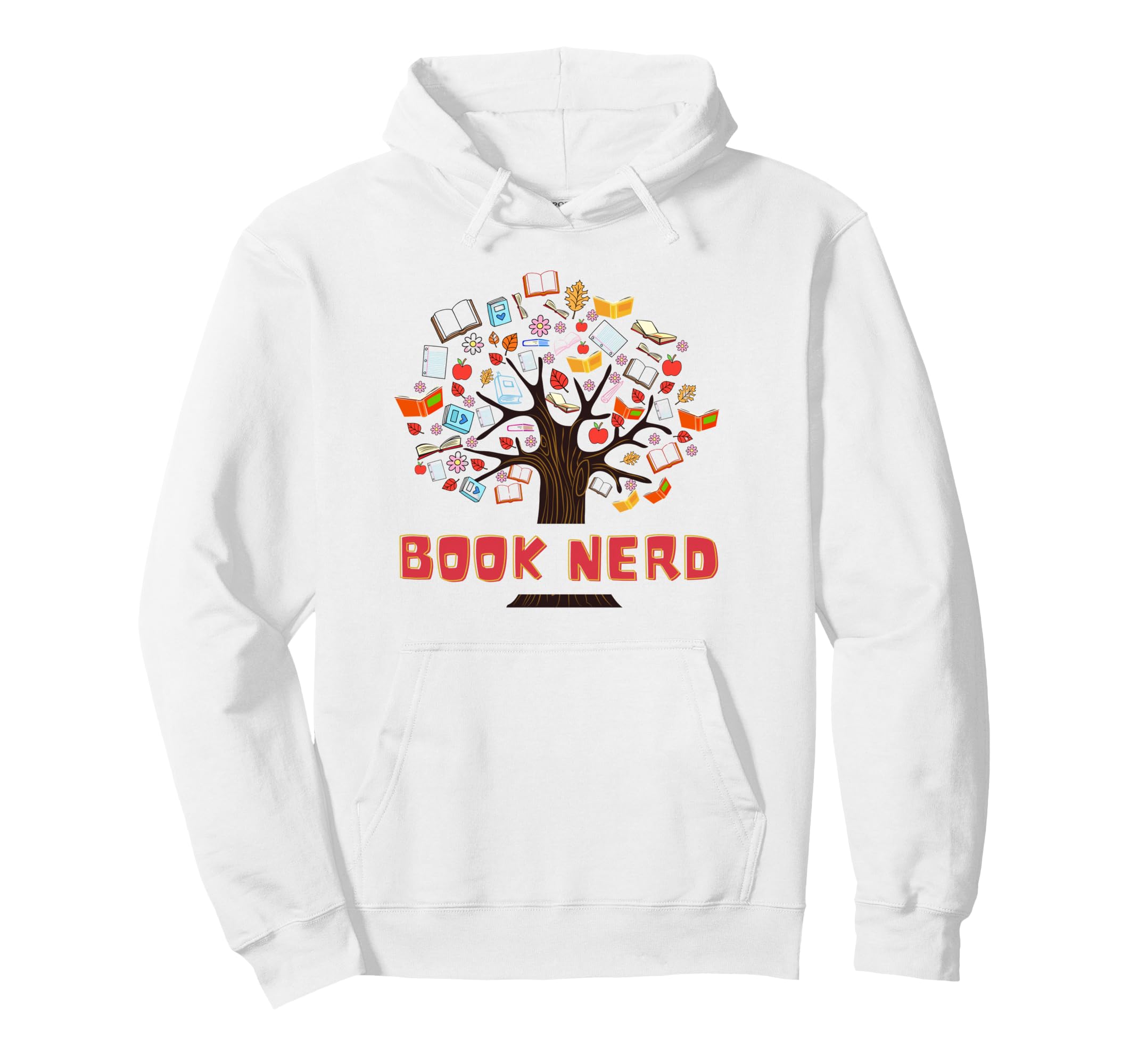 Book Nerd All Ages Reading Books Hoodie - Aesthetic Graphic for Adults - T-Shirt, Sweatshirt, Hoodie