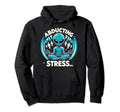 Ghost Monster Meditation Mindfulness Hoodie - Novelty Apparel Unisex - T-Shirt, Sweatshirt, Hoodie