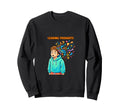 Leaking Thoughts Overthinking Mind Sweatshirt - Minimalist Print Men Women - T-Shirt, Sweatshirt, Hoodie