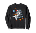 Space Astronaut Reading Book Sweatshirt - Novelty Apparel for Adults - T-Shirt, Sweatshirt, Hoodie