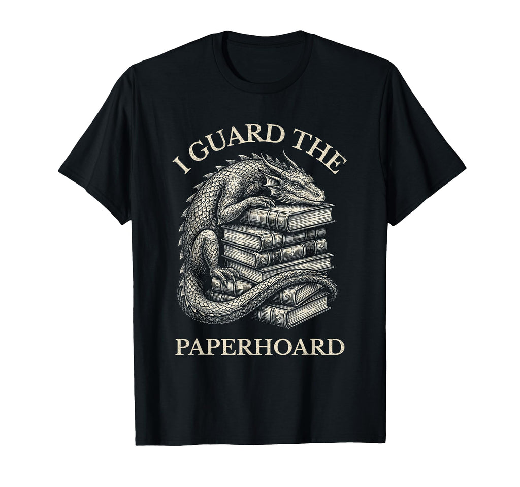 Dragons Books Dark Academia T-Shirt - Casual Everyday Wear for Adults - T-Shirt, Sweatshirt, Hoodie