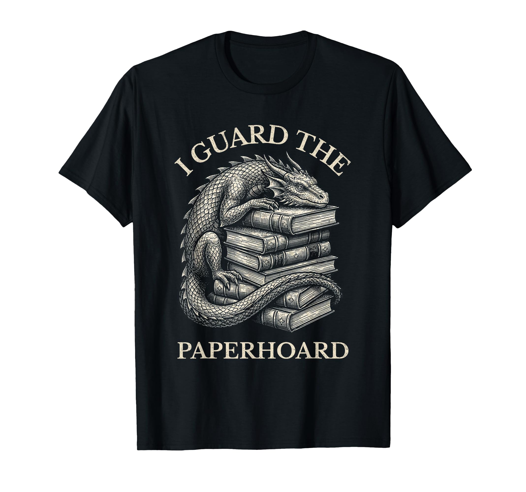 Dragons Books Dark Academia T-Shirt - Casual Everyday Wear for Adults - T-Shirt, Sweatshirt, Hoodie