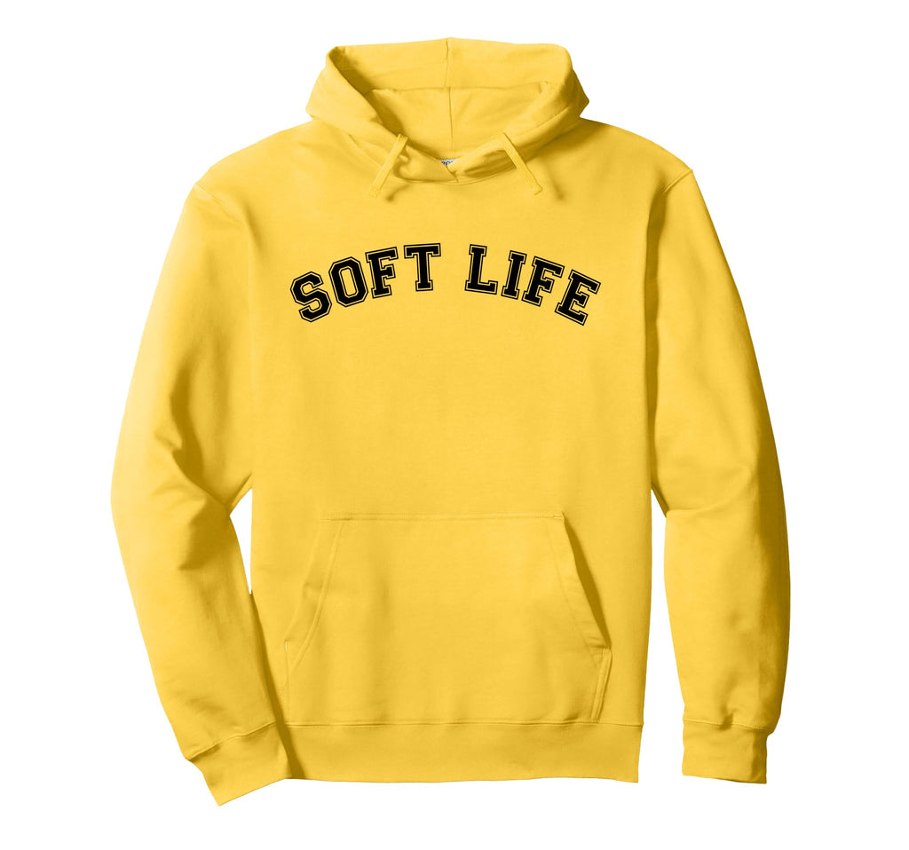 Soft Life Dont Stress Free Softlife Self Hoodie - Trendy Graphic Unisex - T-Shirt, Sweatshirt, Hoodie