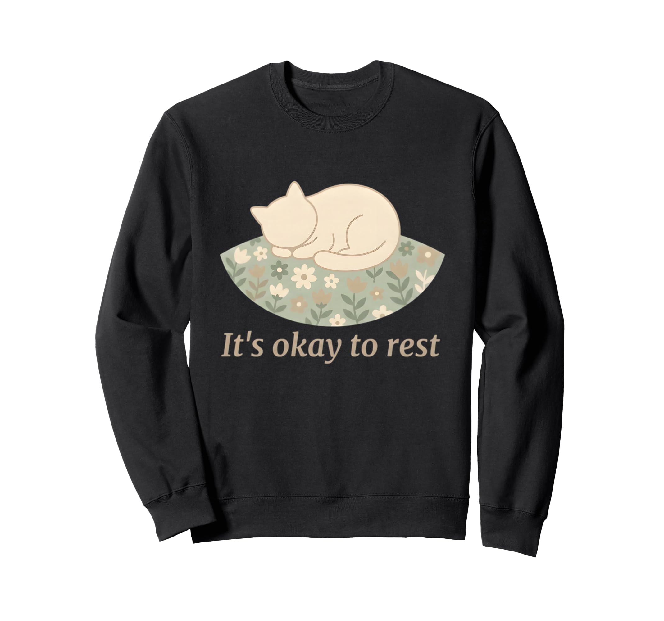 Mental Health Self Care Rest Sweatshirt - Casual Everyday Wear Unisex - T-Shirt, Sweatshirt, Hoodie