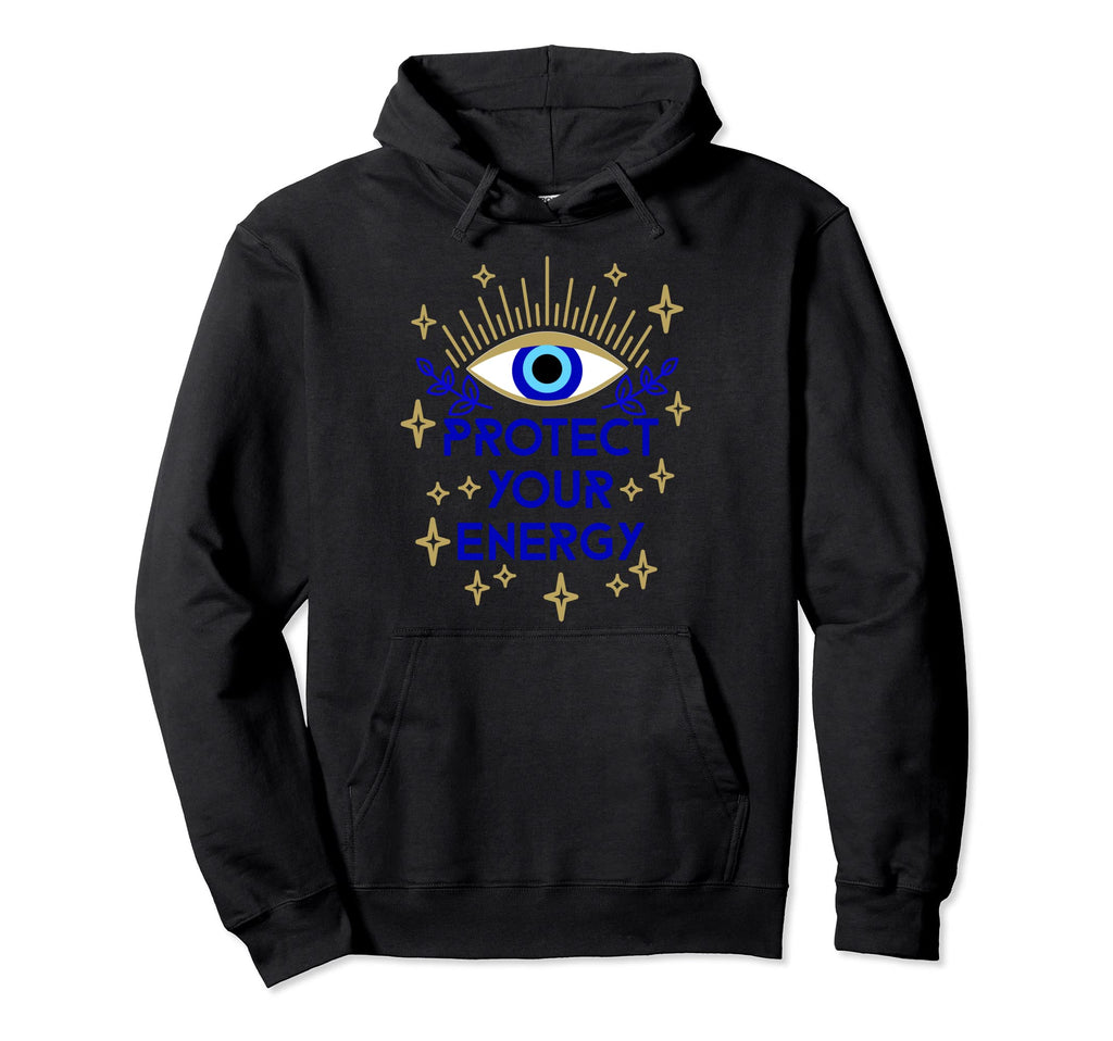 Mal De Ojo Evil Eye Protect Your Energy Hoodie - Unique Graphic Unisex - T-Shirt, Sweatshirt, Hoodie