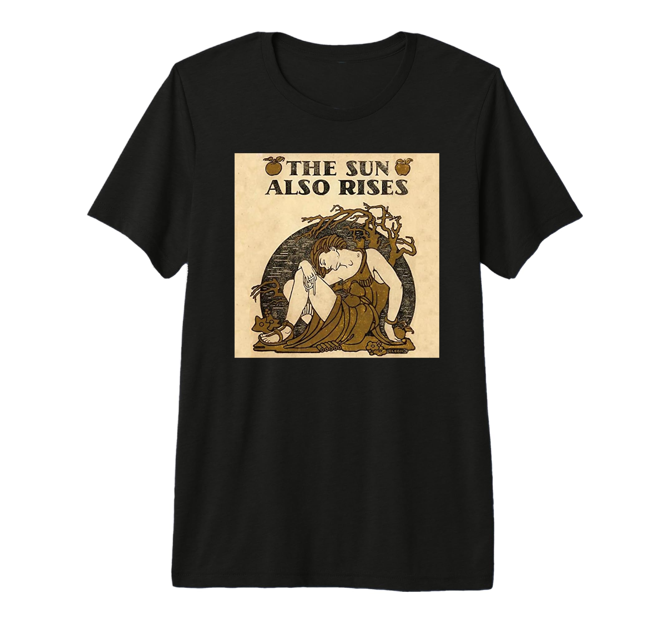 Hemingway Sun Also Rises Tri Blend T-Shirt - Aesthetic Graphic Unisex - T-Shirt, Sweatshirt, Hoodie