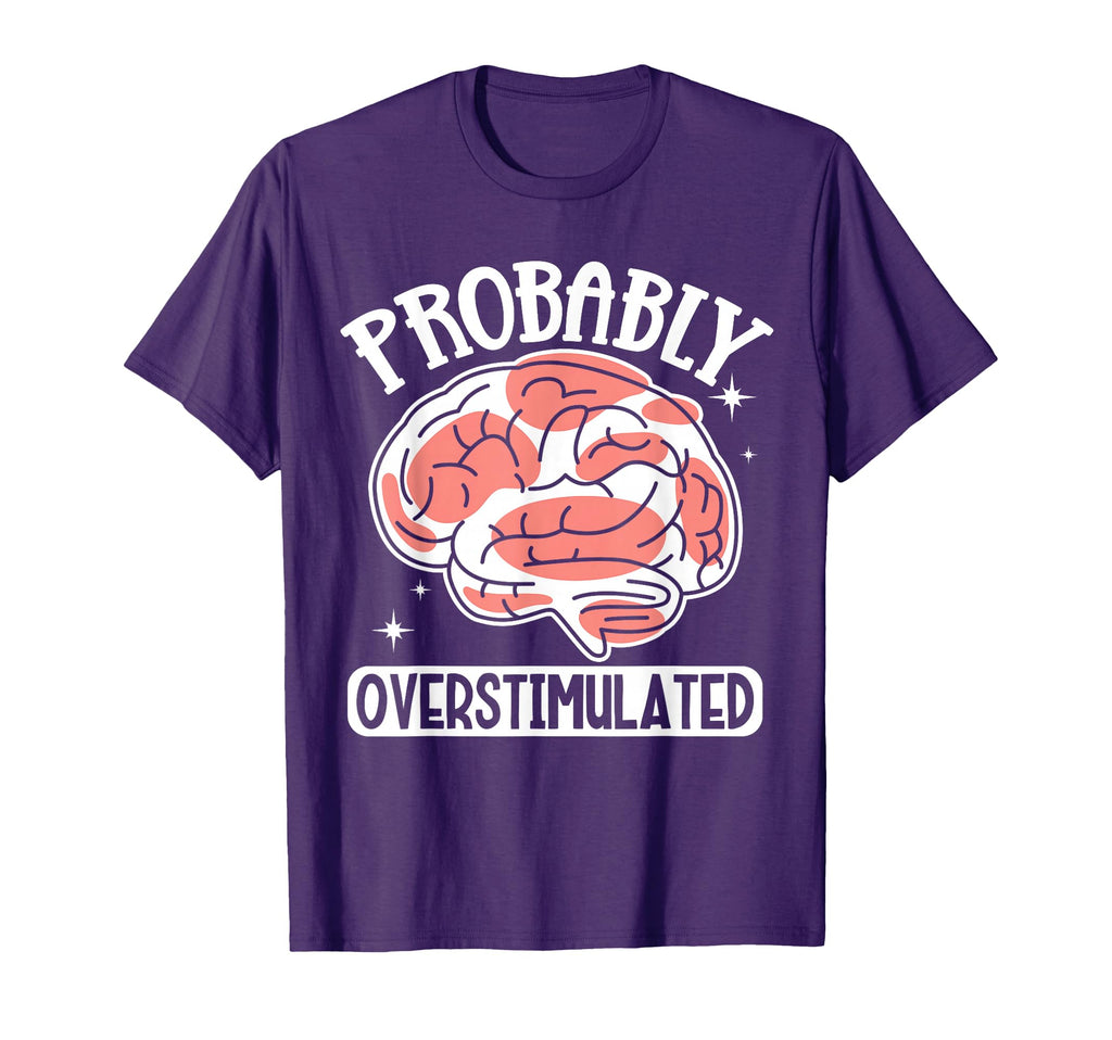 Anxiety Introvert Mental Health Hoodie - Fun Novelty Design Unisex - T-Shirt, Sweatshirt, Hoodie