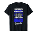 Chronic Fatigue Syndrome Warrior Cfs T-Shirt - Novelty Apparel Unisex - T-Shirt, Sweatshirt, Hoodie