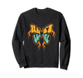 Antisocial Butterfly Sweatshirt - Graphic Print for Adults - T-Shirt, Sweatshirt, Hoodie