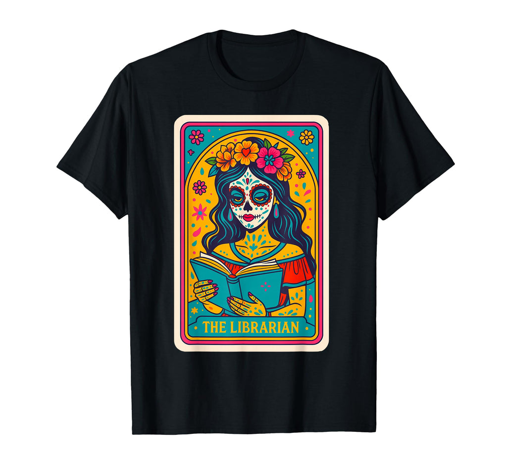 Dia De Los Muertos Tarot Card T-Shirt - Aesthetic Graphic Men Women - T-Shirt, Sweatshirt, Hoodie