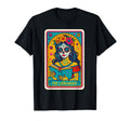 Dia De Los Muertos Tarot Card T-Shirt - Aesthetic Graphic Men Women - T-Shirt, Sweatshirt, Hoodie