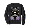 Reader Tarot Card Skeleton Love Sweatshirt - Aesthetic Graphic Men Women - T-Shirt, Sweatshirt, Hoodie