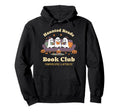 Bookish Ghost Reading Book Nerd Hoodie - Aesthetic Graphic for Adults - T-Shirt, Sweatshirt, Hoodie