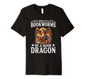 World Full Bookworms Be Book Dragon T-Shirt - Unique Graphic Men Women - T-Shirt, Sweatshirt, Hoodie