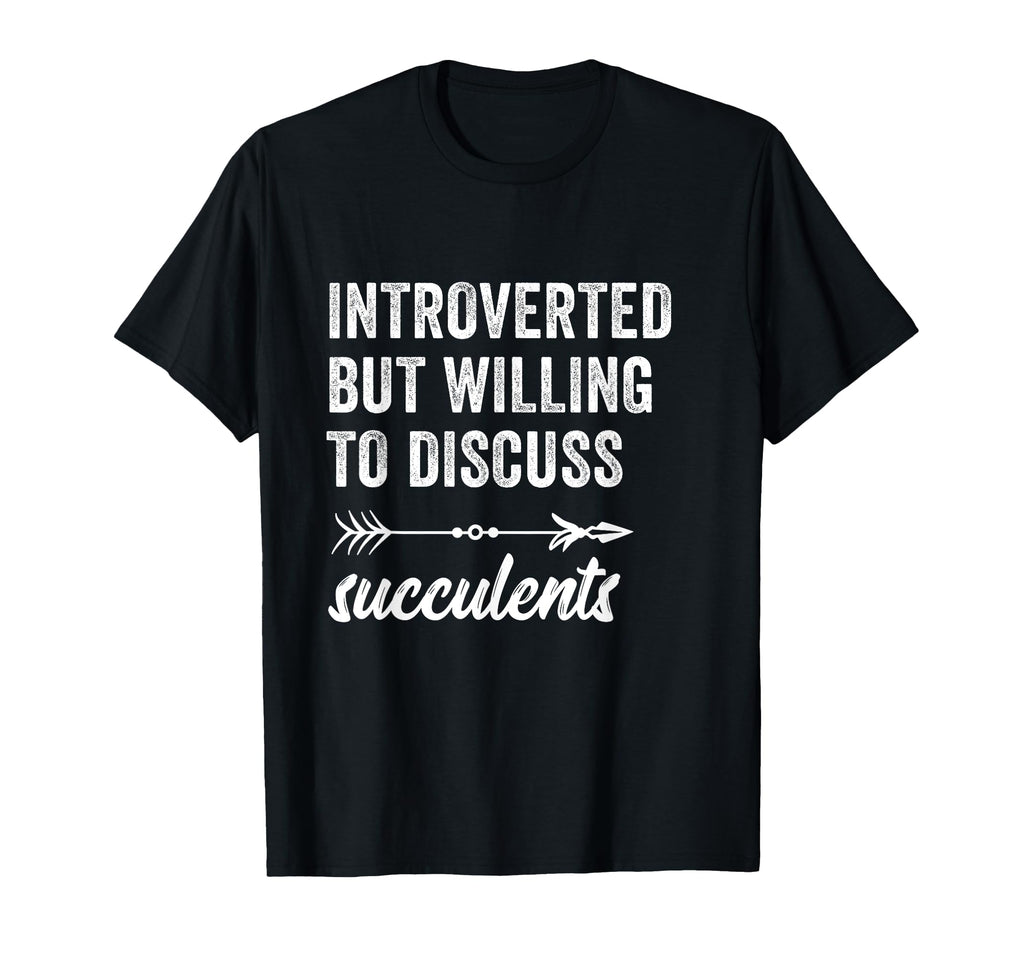 Introverted But Willing To Discuss T-Shirt - Graphic Print Unisex - T-Shirt, Sweatshirt, Hoodie