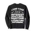 Rajasthani Literature Funny Lack Sweatshirt - Graphic Print for Adults - T-Shirt, Sweatshirt, Hoodie