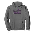 I Am Confident Capable Amazing Motivation Hoodie - Trendy Graphic Men Women - T-Shirt, Sweatshirt, Hoodie