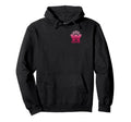 Antisocial Butterfly Moth Gothic Dark Hoodie - Minimalist Print for Adults - T-Shirt, Sweatshirt, Hoodie