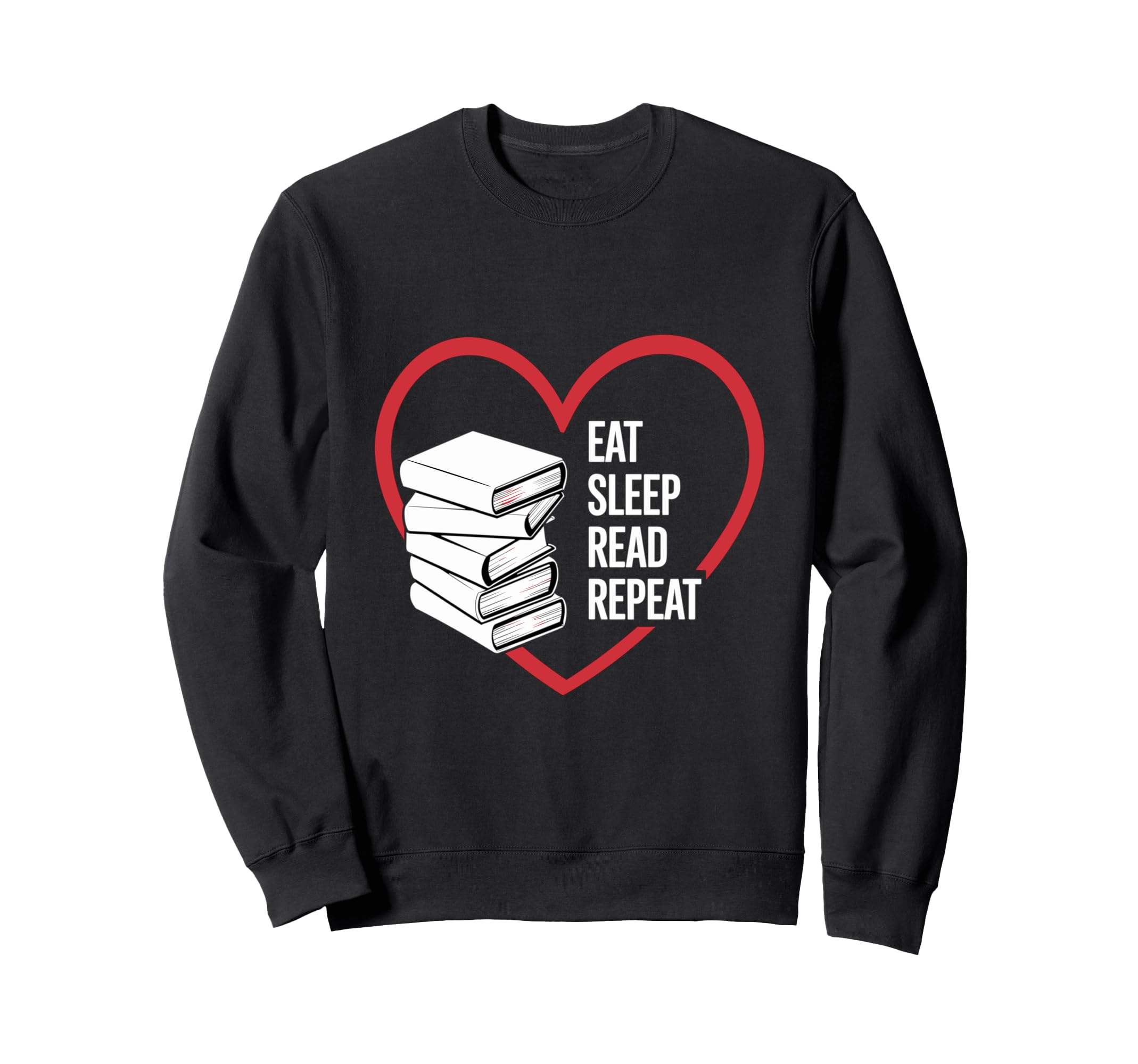 Book Reader Literature Funny Sweatshirt - Casual Everyday Wear Men Women - T-Shirt, Sweatshirt, Hoodie