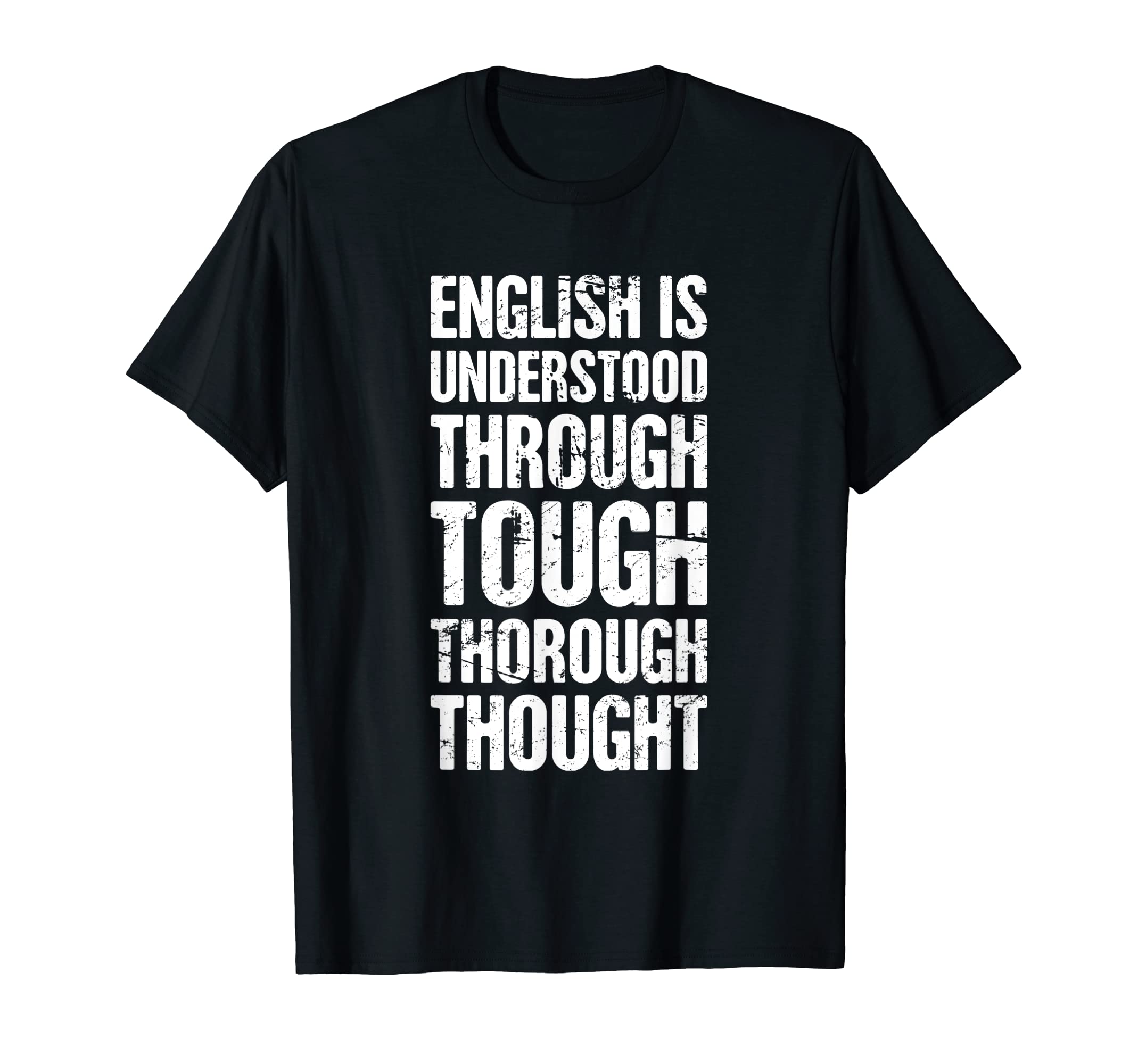 Funny Literature English Language T-Shirt - Aesthetic Graphic for Adults - T-Shirt, Sweatshirt, Hoodie