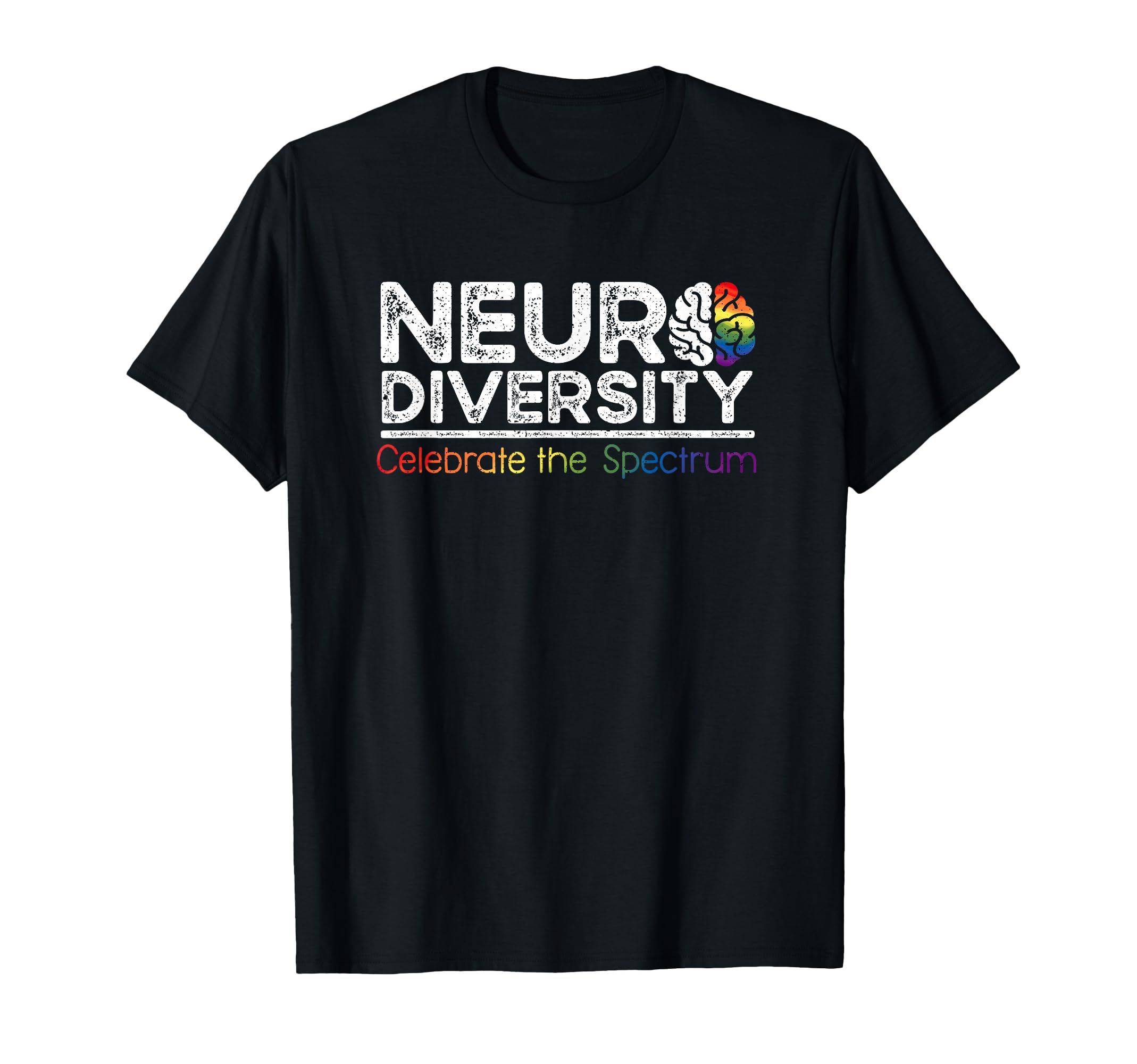 Neurodiversity Celebrate Mental Health T-Shirt - Graphic Print for Adults - T-Shirt, Sweatshirt, Hoodie