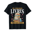 Je Choisis Livres Pas Humains French T-Shirt - Graphic Print Men Women - T-Shirt, Sweatshirt, Hoodie