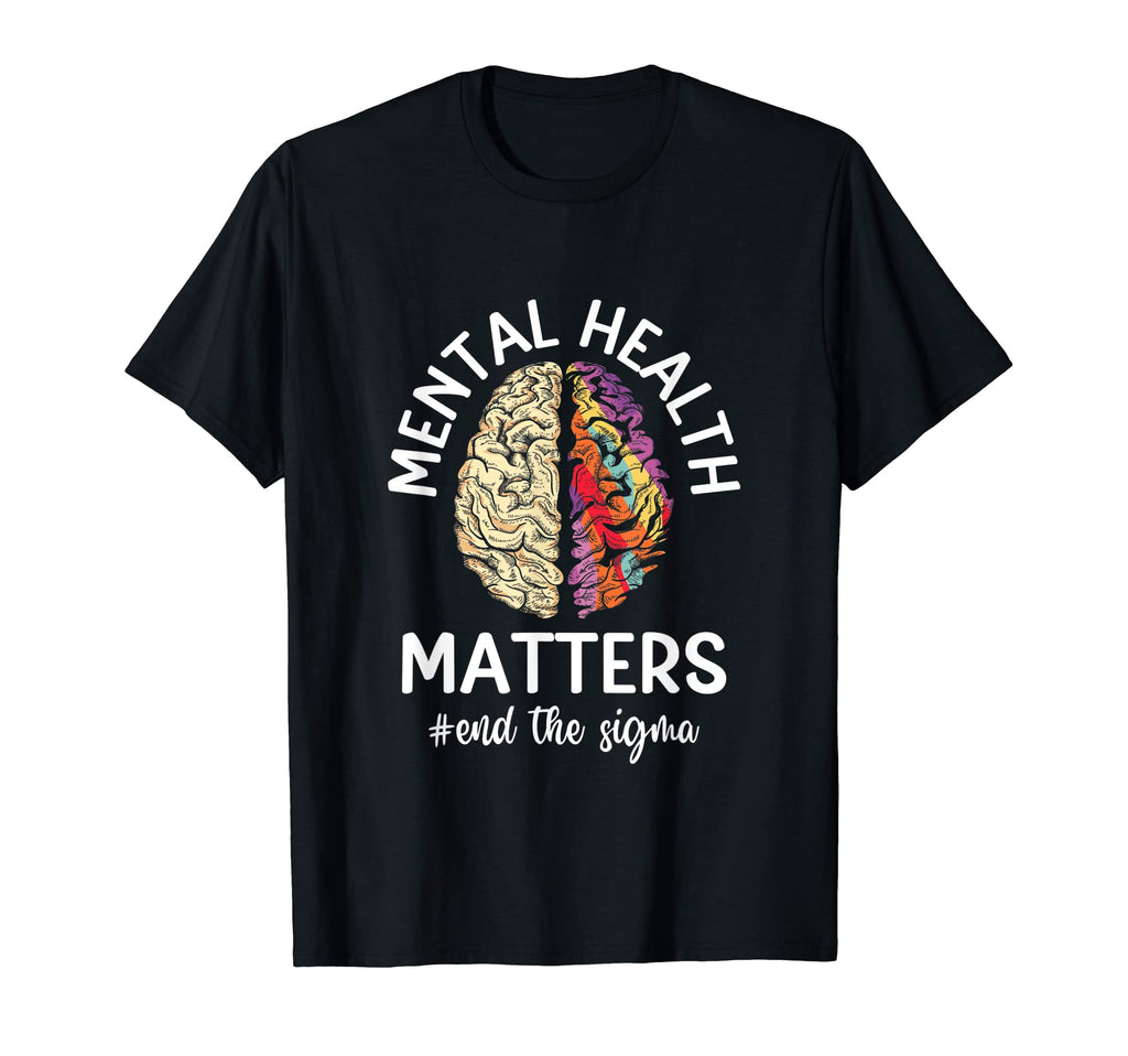 Mental Health Matters Mental Awareness T-Shirt - Unique Graphic for Adults - T-Shirt, Sweatshirt, Hoodie