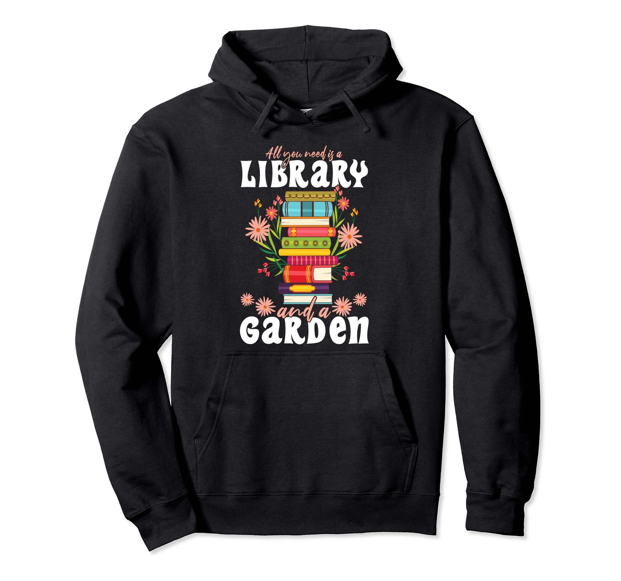 Book Lover Books Literature Friends Hoodie - Minimalist Print Men Women - T-Shirt, Sweatshirt, Hoodie