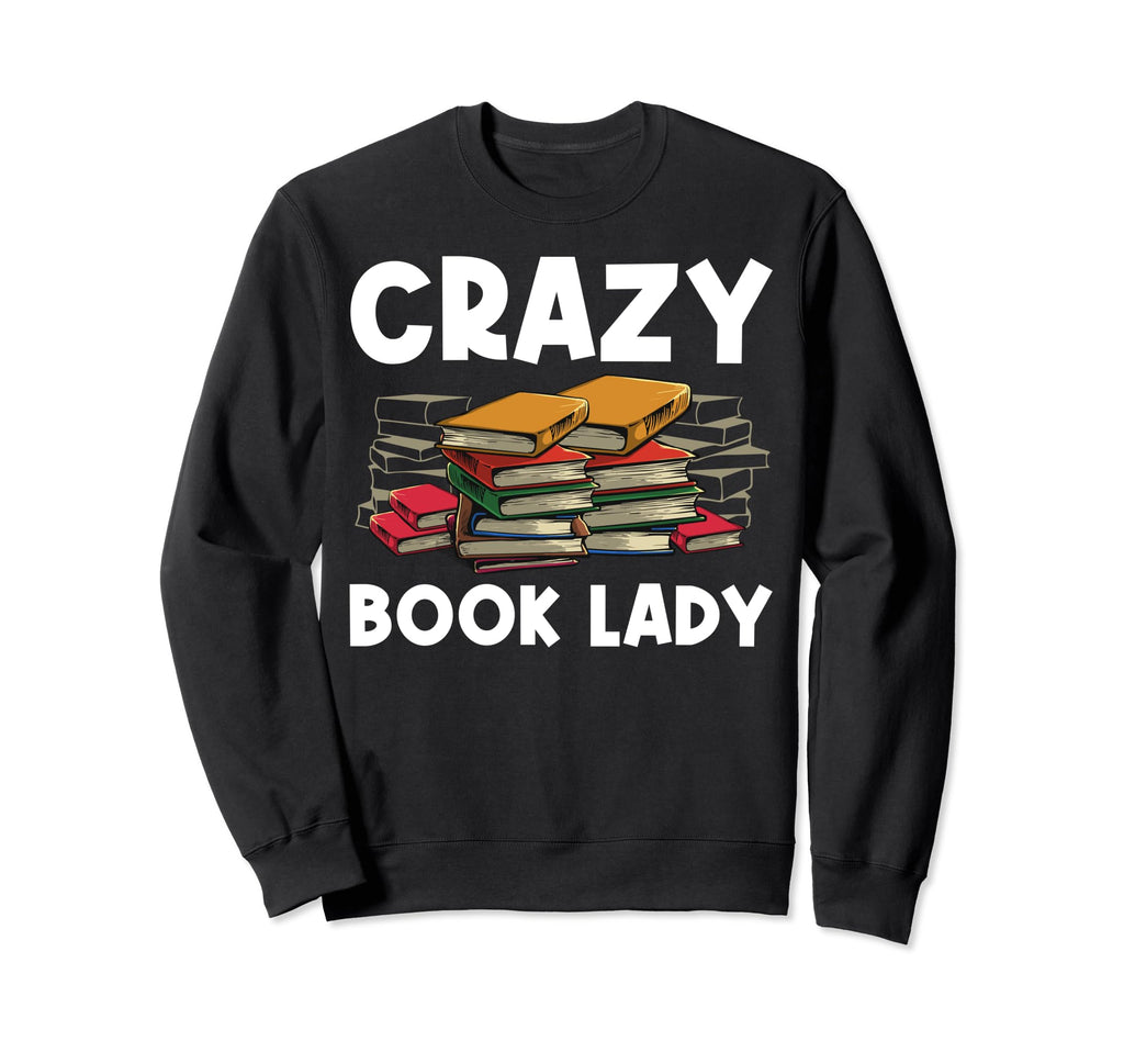Funny Bookworm Art Aunt Book Reading Sweatshirt - Graphic Print for Adults - T-Shirt, Sweatshirt, Hoodie