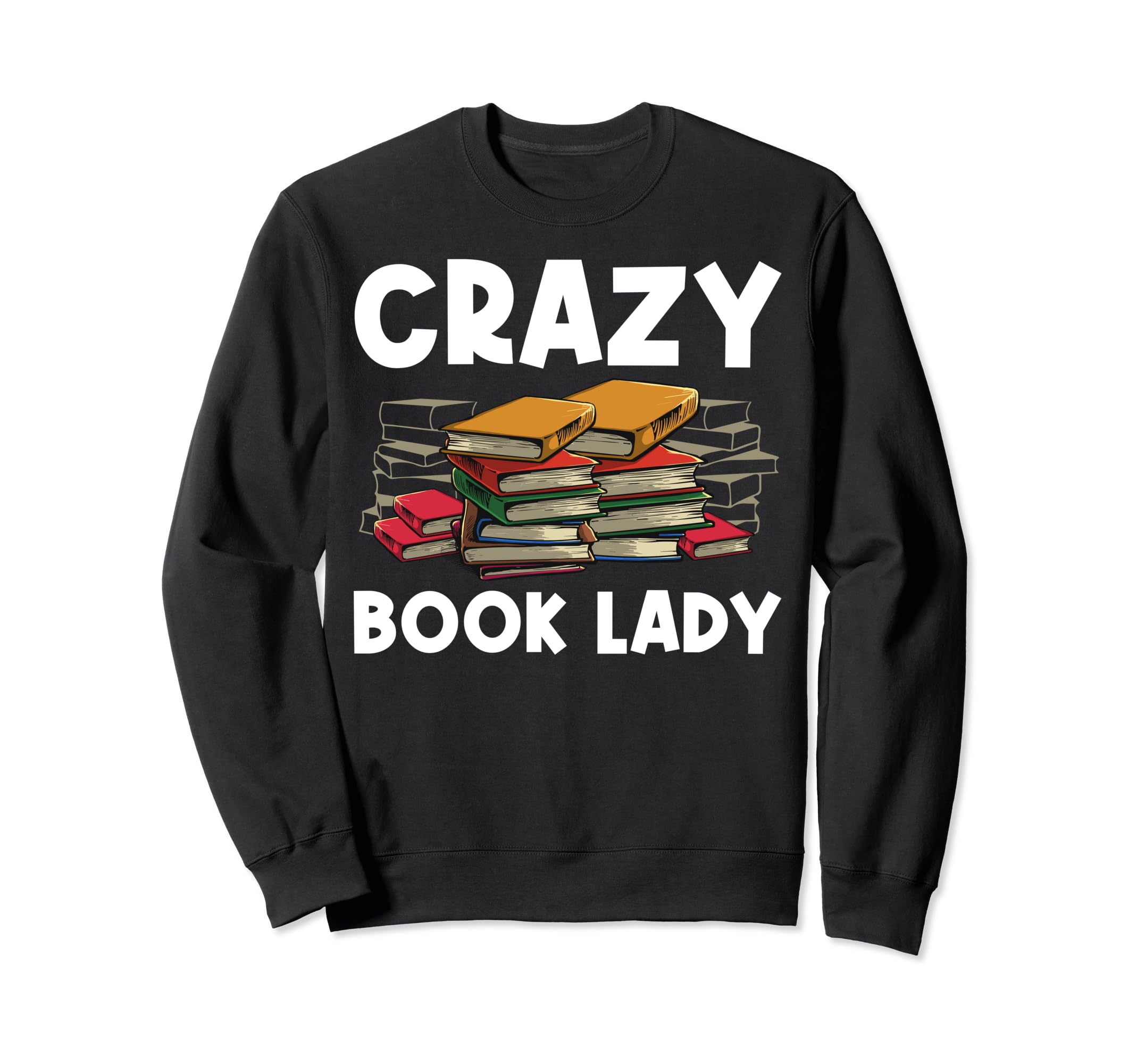 Funny Bookworm Art Aunt Book Reading Sweatshirt - Graphic Print for Adults - T-Shirt, Sweatshirt, Hoodie