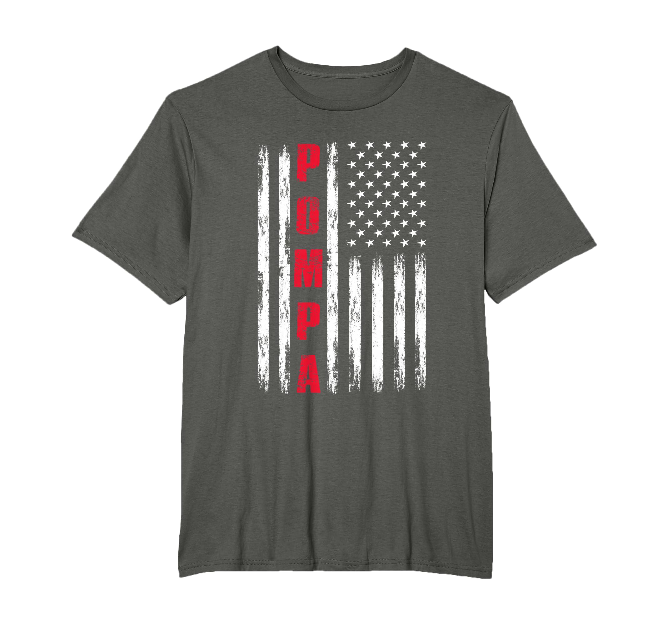 Best Pompa Ever Us Flag Stepdad T-Shirt - Fun Novelty Design Men Women - T-Shirt, Sweatshirt, Hoodie
