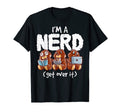Walrus Im Nerd Get Over It Nerdy T-Shirt - Minimalist Print for Adults - T-Shirt, Sweatshirt, Hoodie