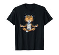 Meditation Leopard Yoga Pose Relaxing T-Shirt - Graphic Print for Adults - T-Shirt, Sweatshirt, Hoodie