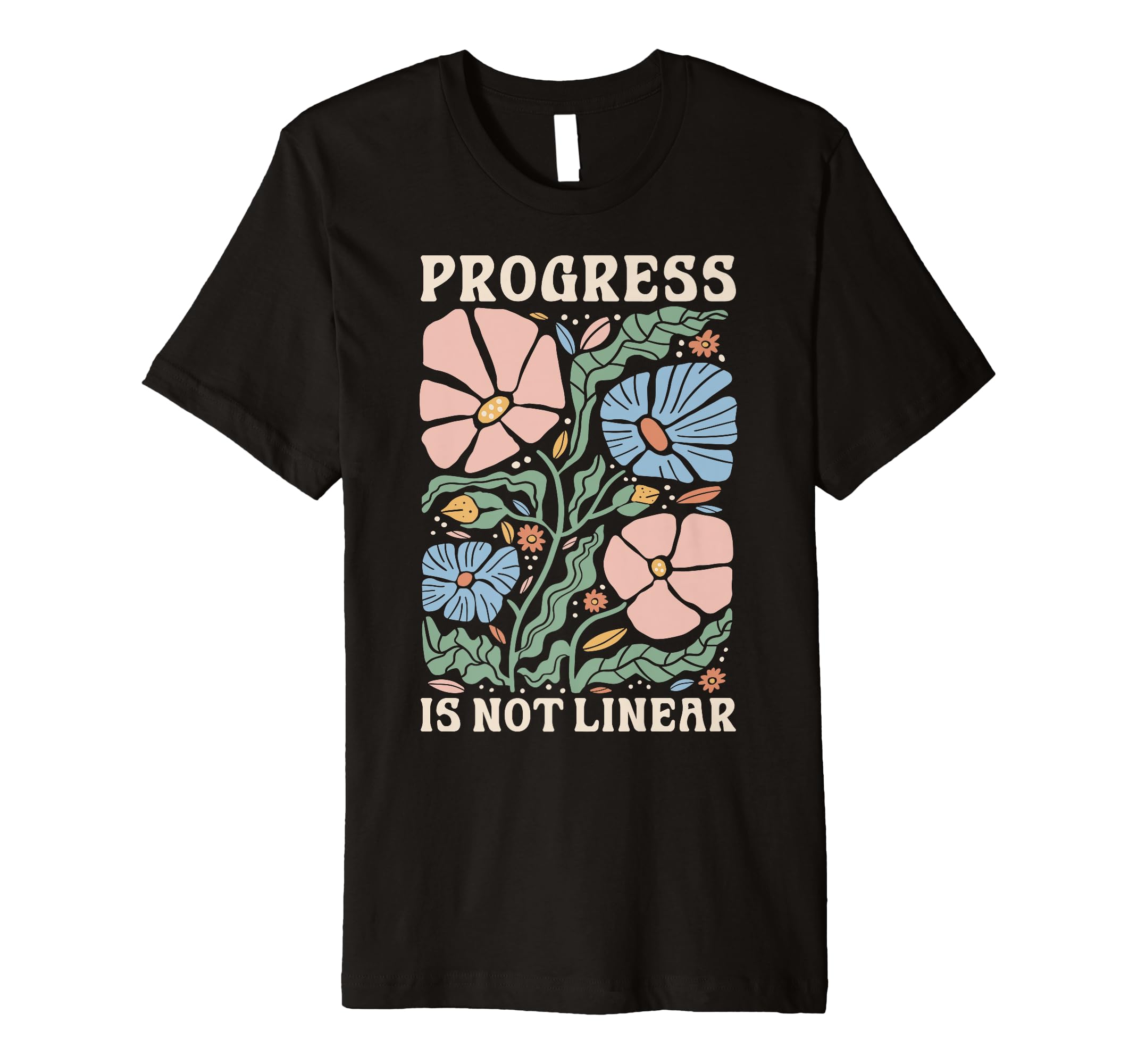 Progress Is Not Linear Sped Teacher T-Shirt - Graphic Print Men Women - T-Shirt, Sweatshirt, Hoodie