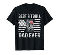 Funny Best Pitbull Dad Ever American T-Shirt - Graphic Print for Adults - T-Shirt, Sweatshirt, Hoodie