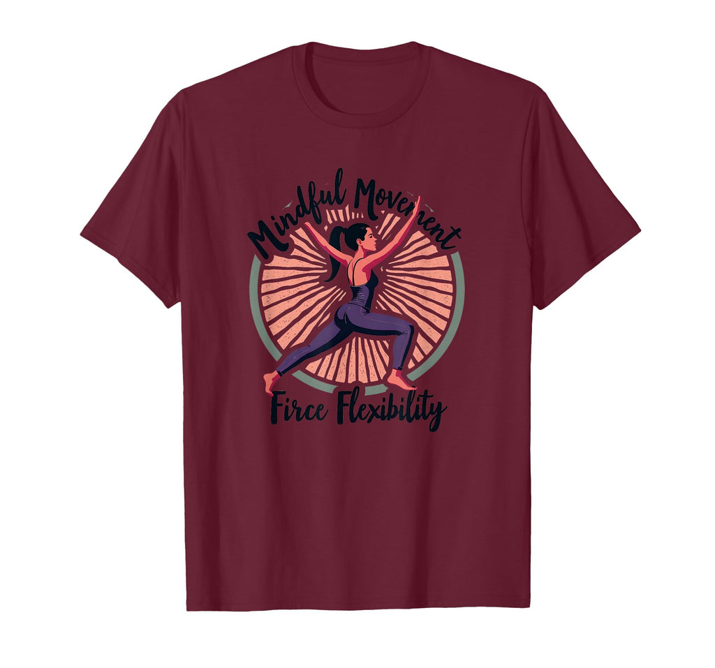 Mindful Movement Goat Yoga Fierce T-Shirt - Novelty Apparel Men Women - T-Shirt, Sweatshirt, Hoodie