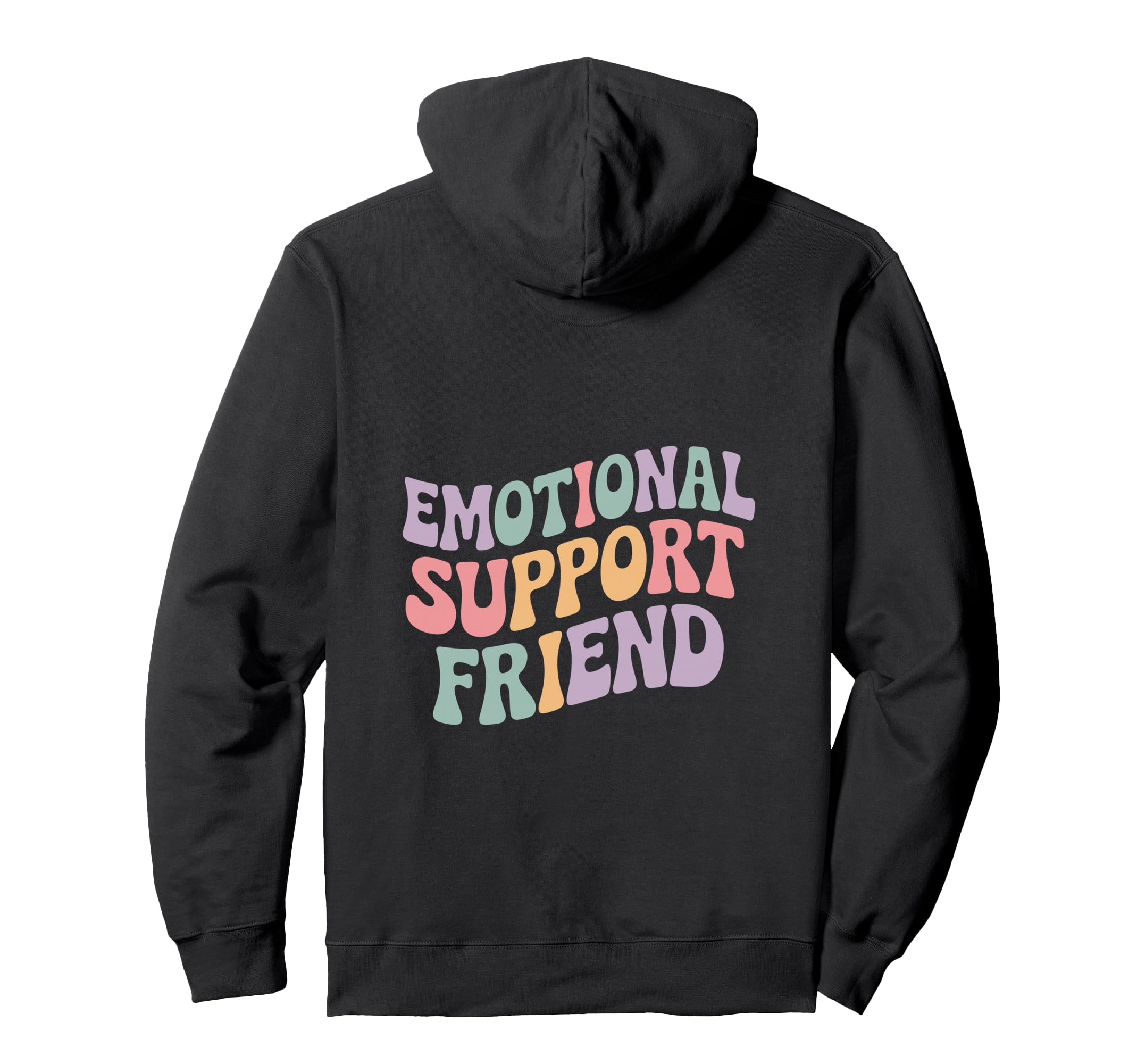 Emotional Support Friend Do Not Pet Gifts T-Shirt - Minimalist Print Unisex - T-Shirt, Sweatshirt, Hoodie