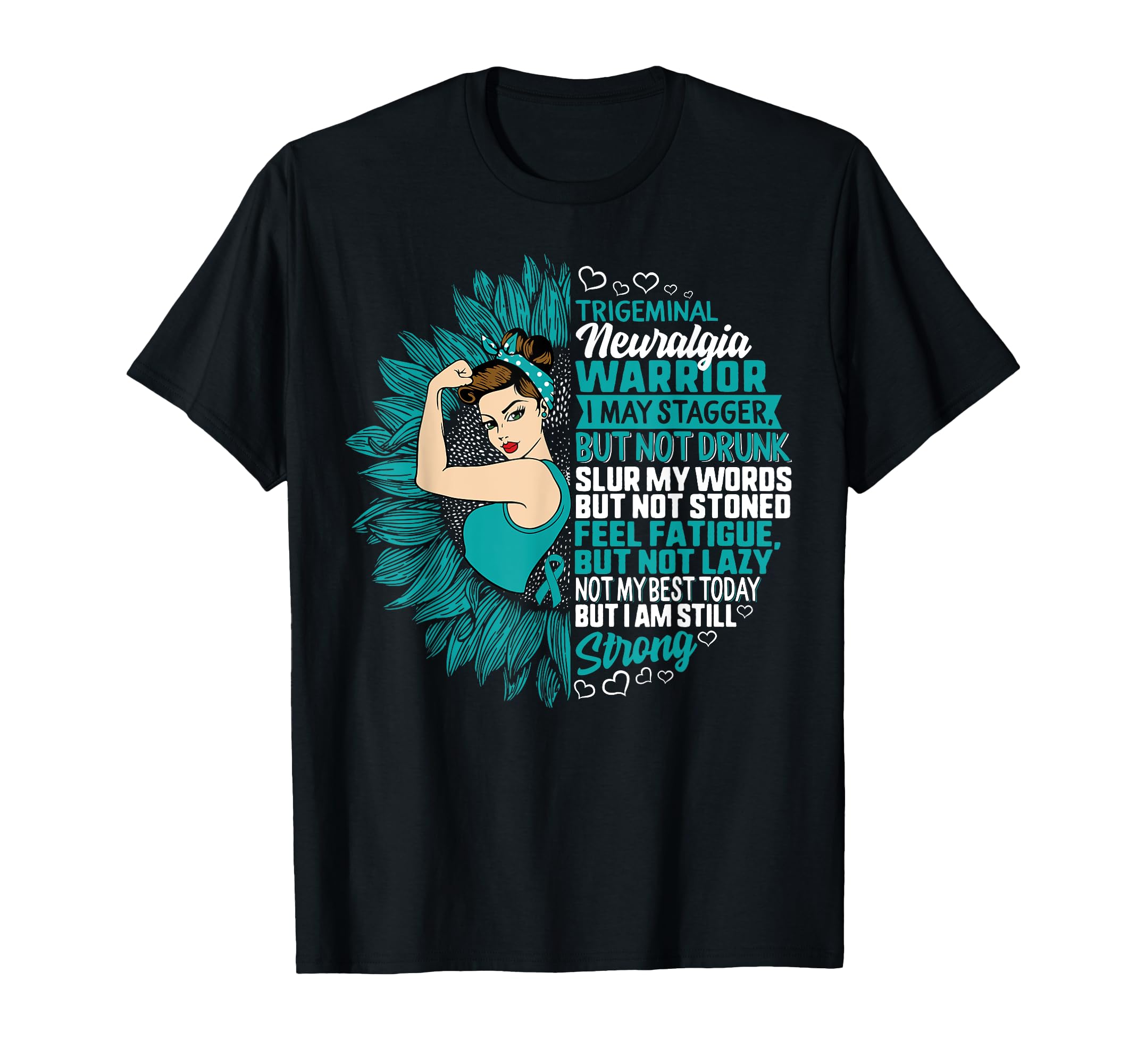 Trigeminal Neuralgia Awareness Not My Best T-Shirt - Unique Graphic Unisex - T-Shirt, Sweatshirt, Hoodie