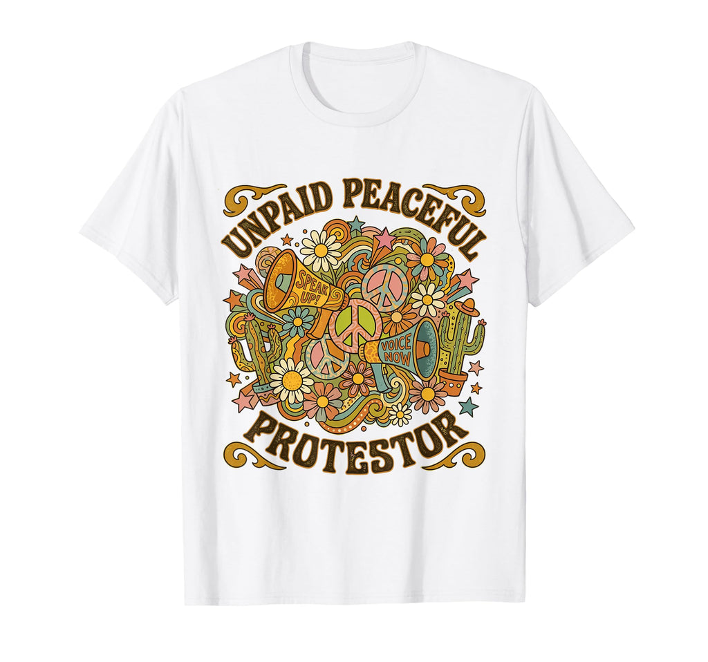 Floral Activism Social Justice T-Shirt - Fun Novelty Design Unisex - T-Shirt, Sweatshirt, Hoodie