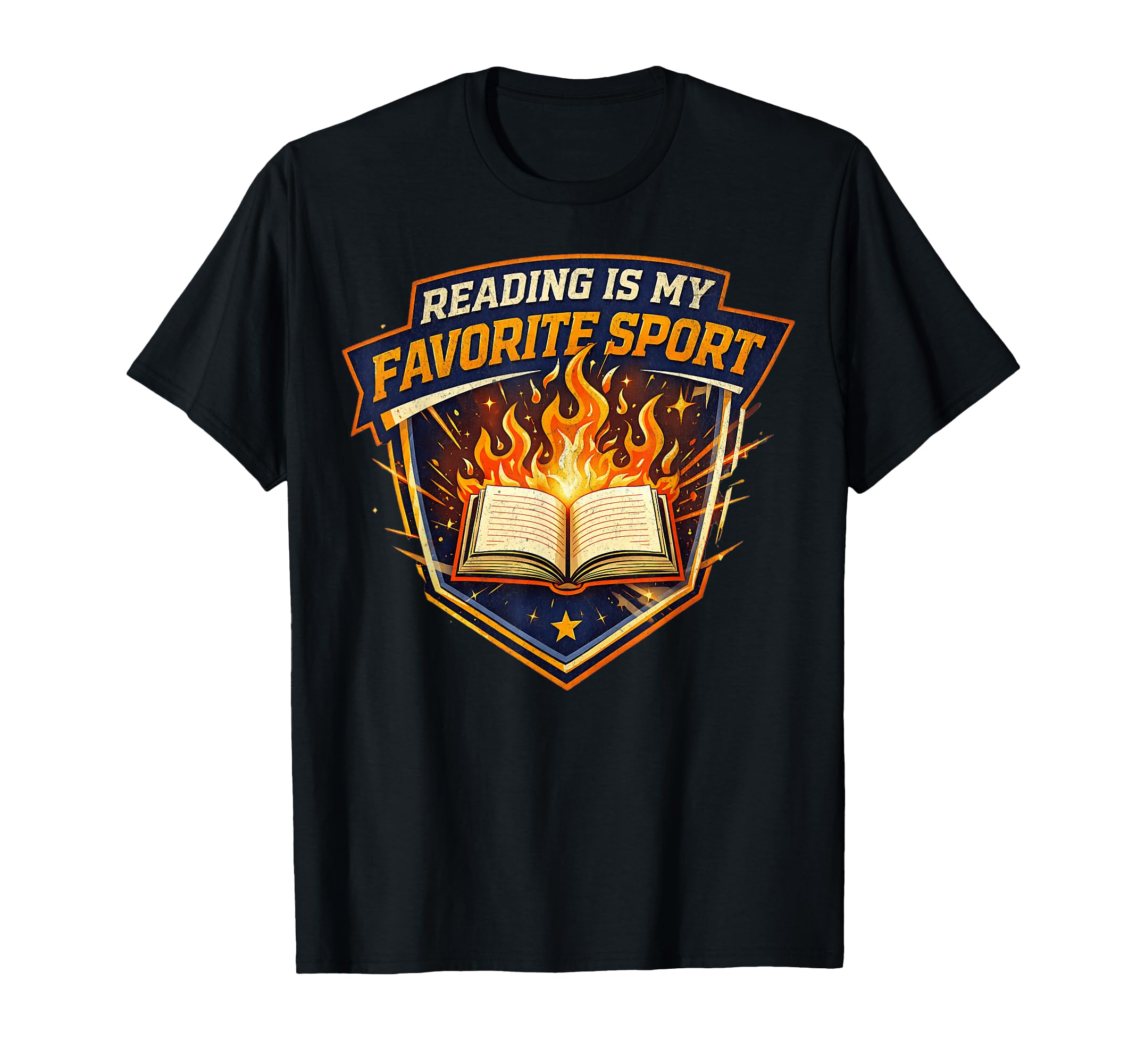 Reading Is My Favorite Sport Book Lover T-Shirt - Unique Graphic Men Women - T-Shirt, Sweatshirt, Hoodie