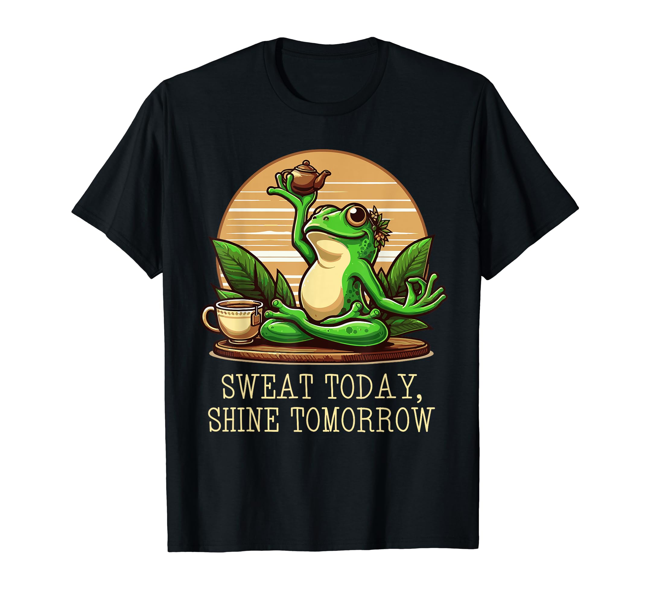 Sweat Today Shine Tomorrow Fitness T-Shirt - Fun Novelty Design Unisex - T-Shirt, Sweatshirt, Hoodie