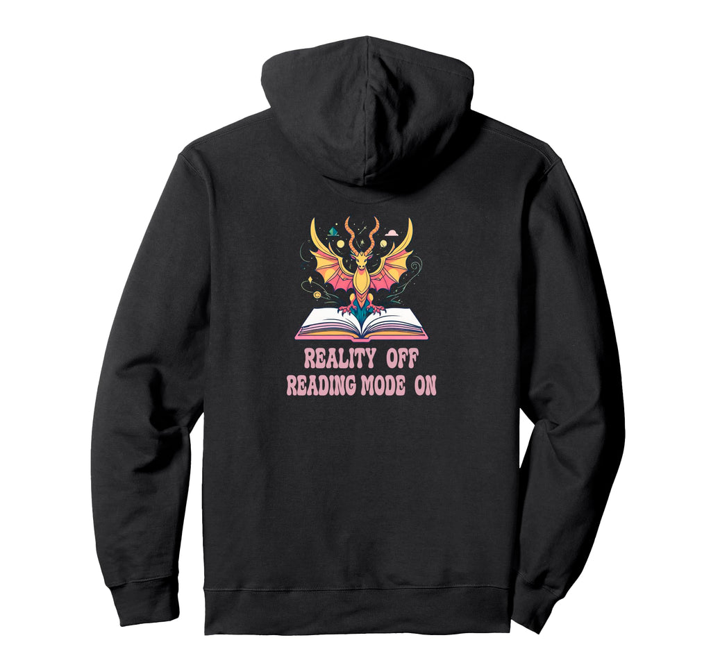 Book Worm Book Stack Reading Addict Hoodie - Novelty Apparel for Adults - T-Shirt, Sweatshirt, Hoodie