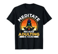Meditation Yoga Spiritual Peace T-Shirt - Fun Novelty Design Men Women - T-Shirt, Sweatshirt, Hoodie