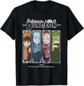 Delicious in Dungeon Ornate Frame Character Panels Anime T-Shirt Unisex T-shirt, Sweatshirt, Hoodie, Long Sleeve Tee - T-Shirt, Sweatshirt, Hoodie