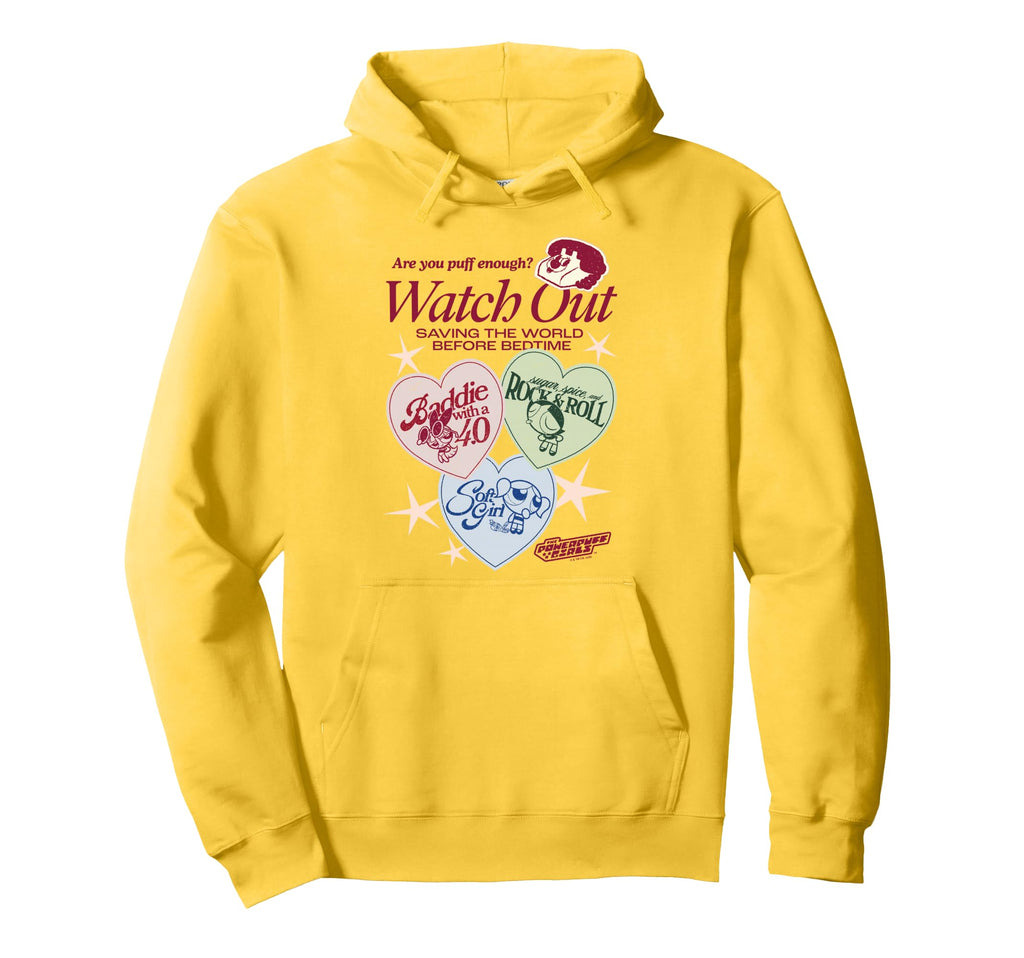 Powerpuff Are You Puff Enough Hoodie - Minimalist Print for Adults - T-Shirt, Sweatshirt, Hoodie