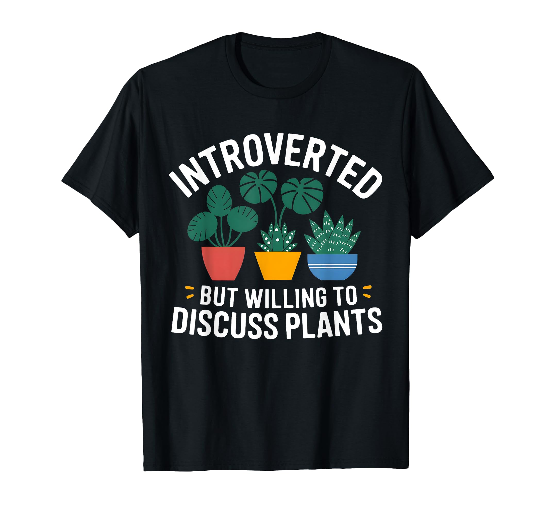 Introverted But Willing To Discuss T-Shirt - Minimalist Print for Adults - T-Shirt, Sweatshirt, Hoodie
