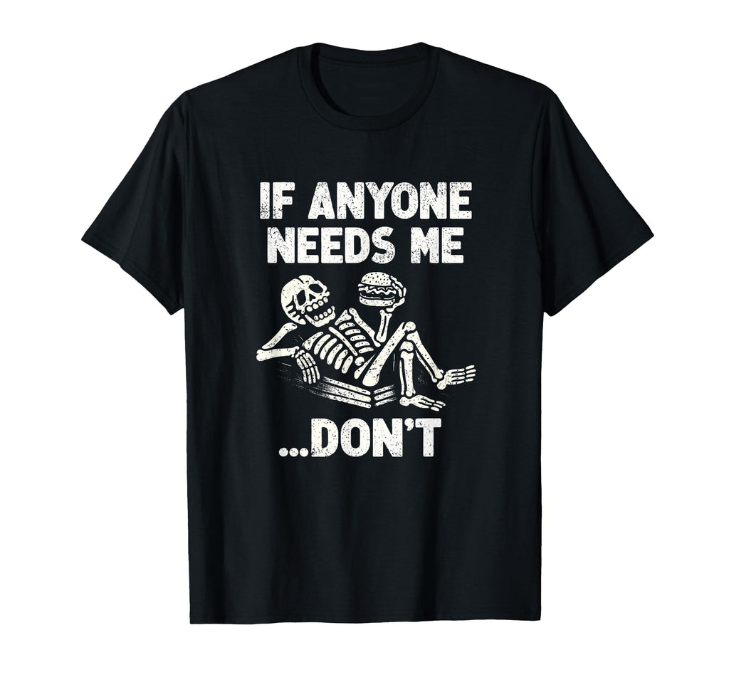 Funny Introvert Skeleton Anti Social T-Shirt - Novelty Apparel for Adults - T-Shirt, Sweatshirt, Hoodie