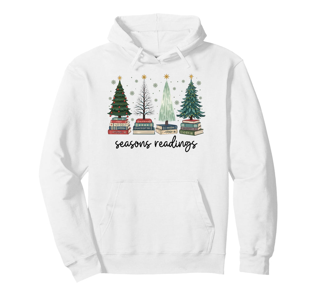 Seasons Readings Aesthetic Holiday Hoodie - Novelty Apparel Men Women - T-Shirt, Sweatshirt, Hoodie