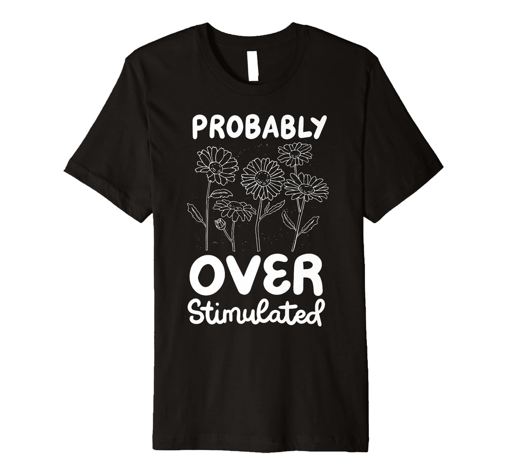 Anxiety Introvert Mental Health Sweatshirt - Custom Art Print for Adults - T-Shirt, Sweatshirt, Hoodie