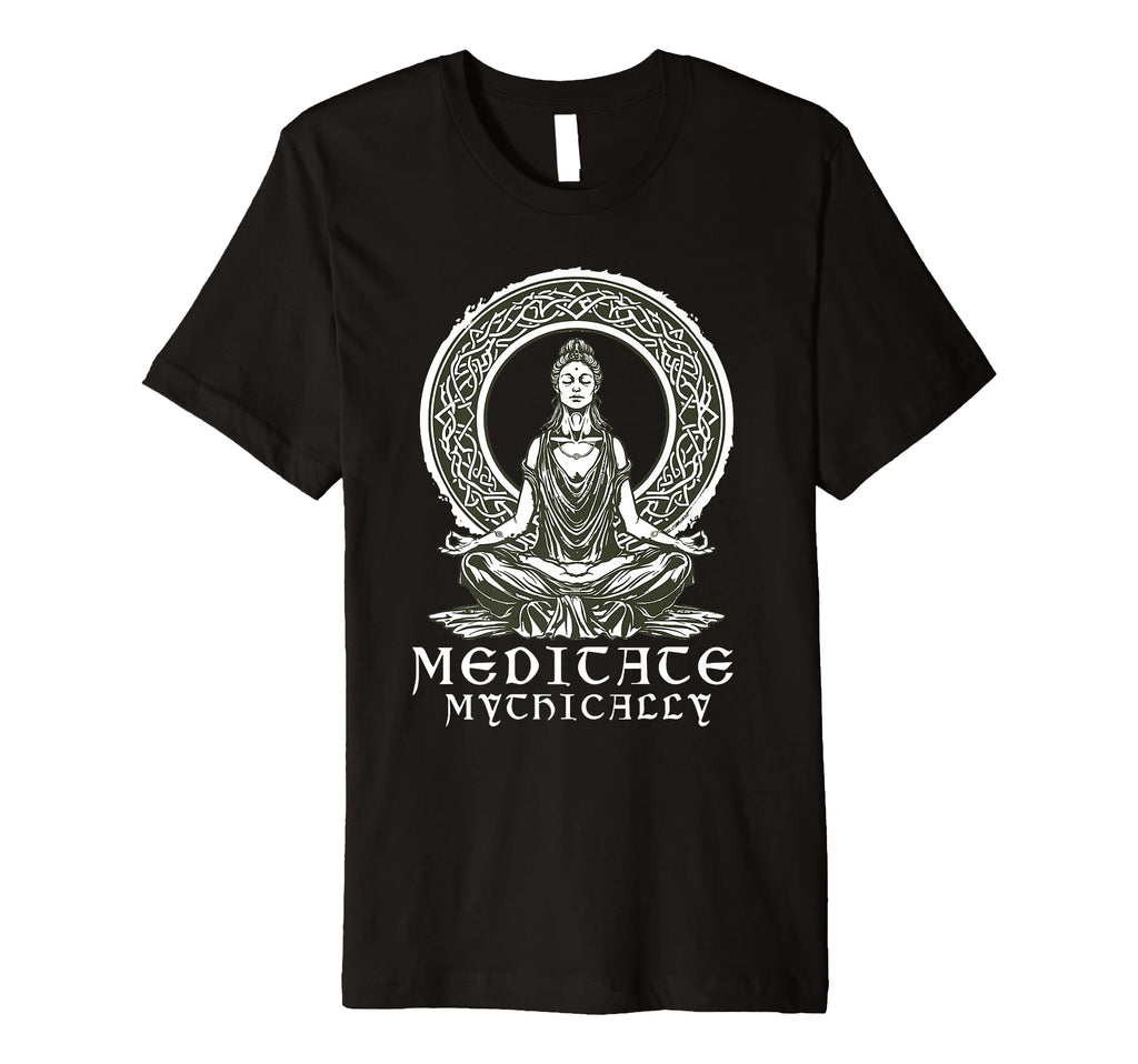 Spiritual Healing Meditation Greek T-Shirt - Fun Novelty Design Unisex - T-Shirt, Sweatshirt, Hoodie